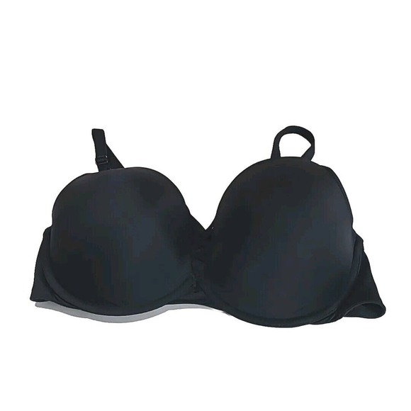 Torrid Curve Black Full Coverage Adjustable Straps Underwire Bra Size 40DD - Picture 1 of 6